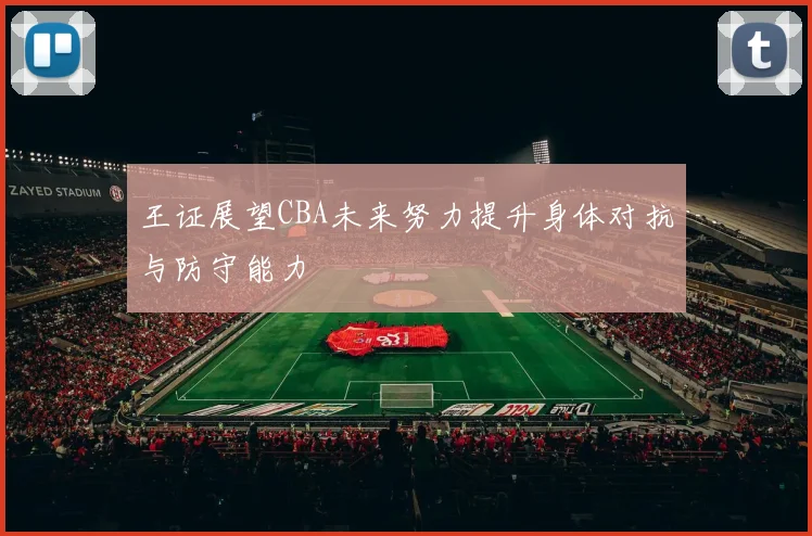 王证展望CBA未来努力提升身体对抗与防守能力